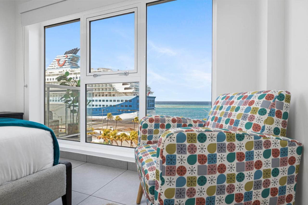 Ocean View Condo Overlooking The Caribbean Sea Oranjestad Exterior foto